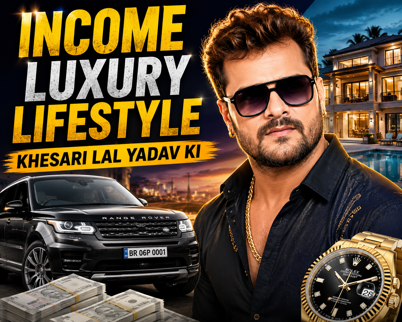 Khesari Lal Yadav Net Worth 2026: Income, Luxury Lifestyle, Family & Inspiring Journey
