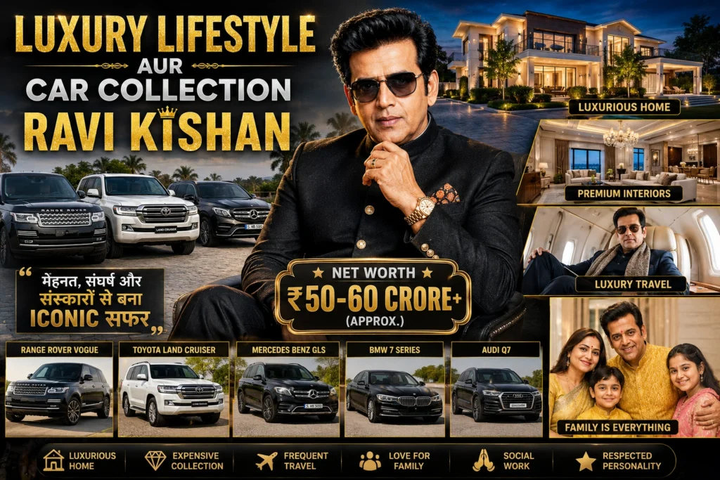 Luxury Lifestyle aur Car Collection Ravi Kishan